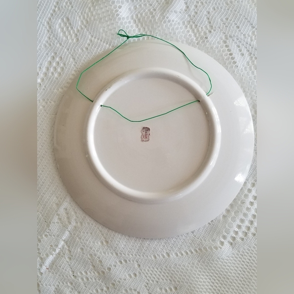 Beautiful Vintage Norleans Japan Fruit Plate Wall Decor Plaque Ready to Hang - Picture 3 of 7